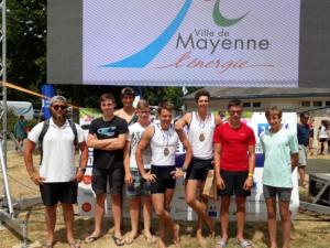 Les compétiteurs au complet